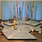 Set Design by Bridget Steis, from "That Summer" at The Georgian Theatre Festival