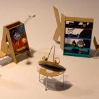 Set Design by Kevin McAllister, from "500 Words" at the Green Thumb Theatre