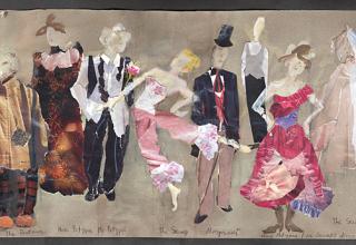 Costume Design by Snezana Pesic, from "The Lady From Maxim's"